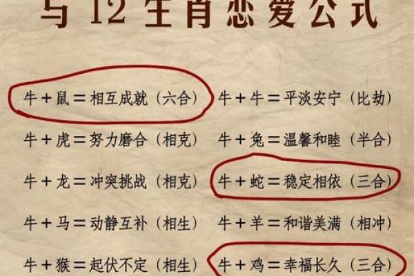 牛和什么属相最配_牛和什么属相最配对